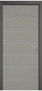 ΚΠ313 MDF υψηλής πυκνότητας, με σχέδιο ανάγλυφο τρισδιάστατο, βαμμένο σε λάκα ral.