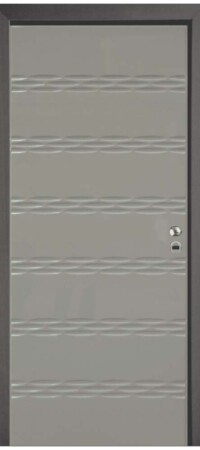 ΚΠ313 MDF υψηλής πυκνότητας, με σχέδιο ανάγλυφο τρισδιάστατο, βαμμένο σε λάκα ral.