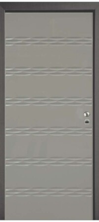 ΚΠ313 MDF υψηλής πυκνότητας, με σχέδιο ανάγλυφο τρισδιάστατο, βαμμένο σε λάκα ral.