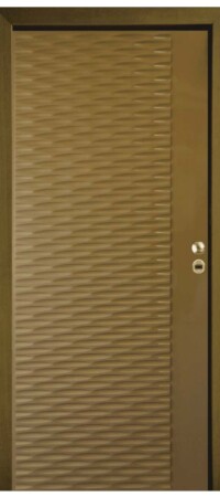 ΚΠ314 MDF υψηλής πυκνότητας, με σχέδιο ανάγλυφο τρισδιάστατο στο μεγαλύτερο μέρος της επένδυσης, βαμμένο με ral χρώμα.