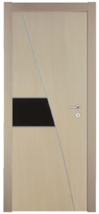 ΚΠ317 Δρυς τεχνητό σε διχρωμία, σημύδα – wenge και στοιχεία inox.
