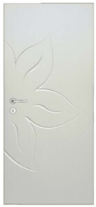 ΚΠ321 MDF ανθυγρό σε χρώμα λευκό και τρισδιάστατο παντογράφο.