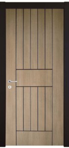 ΚΠ400 Ανιγκρέ φυσικό, με παντογραφικό σχέδιο οριζόντιων και κάθετων γραμμών, σε μαύρη πατίνα.