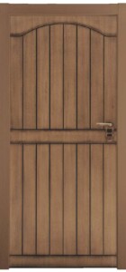 ΚΠ401 Ανιγκρέ φυσικό, με παντογραφικό σχέδιο χωριάτικης μορφής, σε μαύρη πατίνα.