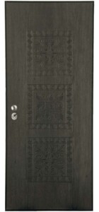 EX700 Δρυς φυσικό με ένα περίτεχνο τρισδιάστατο σχέδιο και ακρυλική βαφή.