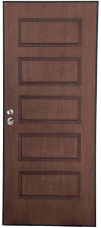 EX701 Δρυς φυσικό με φαρδύ μπιζουτέ σκάλισμα, σε μορφή 5 ορθογώνιων σχημάτων με ακρυλικά βερνίκια.