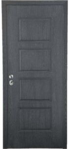 EX711 Δρυς φυσικό με ακρυλική βαφή και φαρδύ μπιζουτέ σκάλισμα.