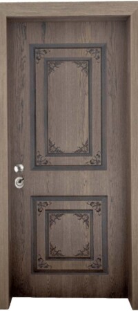 EX715 Δρυς φυσικό με ακρυλική βαφή, μπιζουτέ σκάλισμα και τρισδιάστατες αφέλειες.