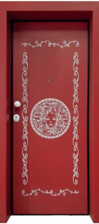 EX741 Ανθυγρό MDF υψηλής πυκνότητας με τρισδιάστατο σχέδιο σε διάφορες παραλλαγές χρωμάτων RAL και επεξεργασία πατίνας