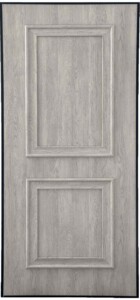 KP128 laminate decape γκρι με 2 ταμπλάδες και κορδόνι laminate.