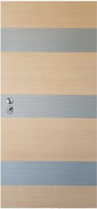 KP133 Θωρακισμένη Πόρτα Laminate με INOX Παντογράφο