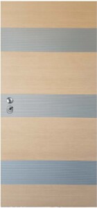 KP133 Θωρακισμένη Πόρτα Laminate με INOX Παντογράφο