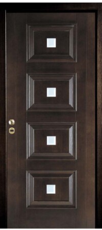 ΚΠ515 Χειροποίητο ημιμασίφ σχέδιο, σε χρώμα wenge, με 4 ιδιαίτερους ταμπλάδες.