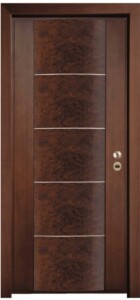 ΚΠ518 Χειροποίητο σχέδιο με κυρτή επένδυση από ρίζα τριανταφυλλιάς και στοιχεία inox.